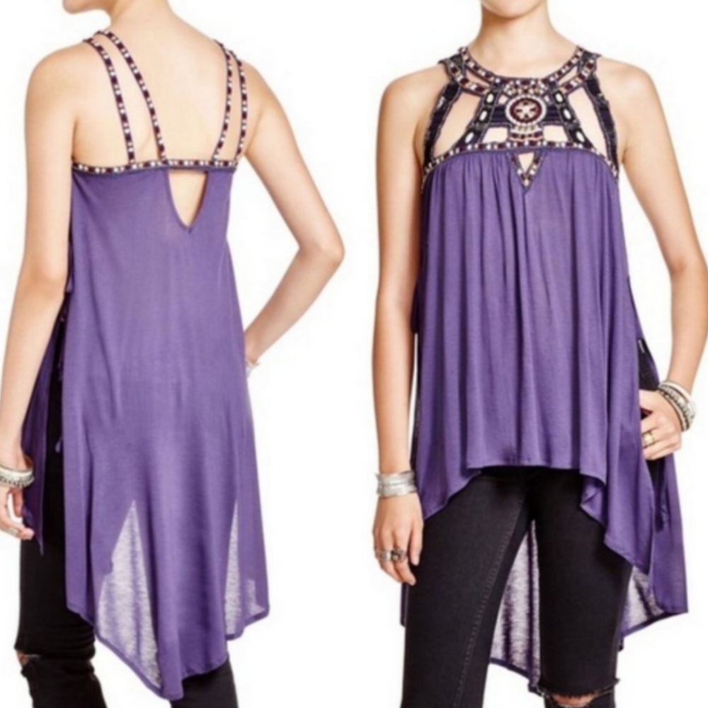 NWT Free People Vision quest tunic L